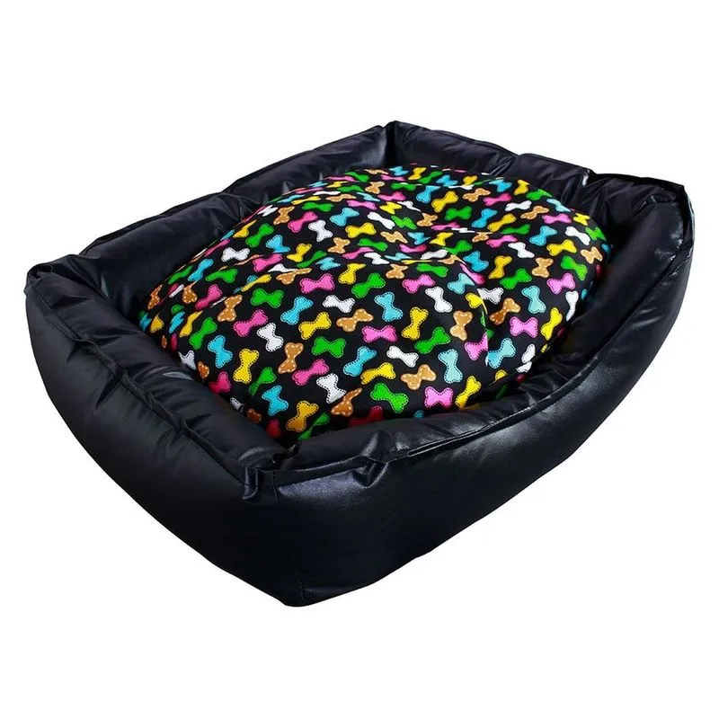 Caminha Eco Pet Impermeável + Almofada Lavável Anti-alérgica Para Cachorro e Gato - M Bf Colchões