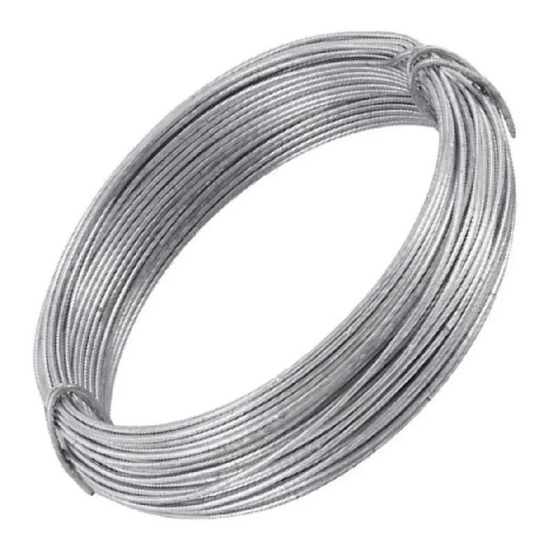 Arame Galvanizado Para Cerca Nº14 Com 37 Metros Fio 2,11mm