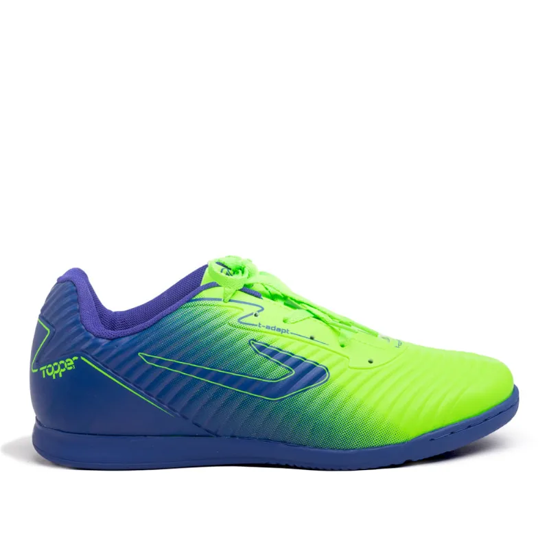 Chuteira de Futsal Topper Forza II Marinho/ verde - 37