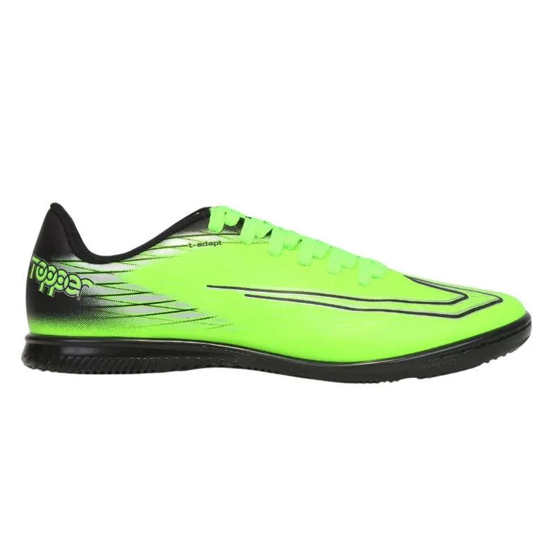 Chuteira Topper Infantil Strike IV Futsal 36 / Verde