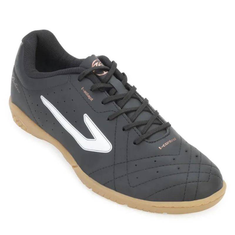 Chuteira Topper Futsal Top Boleiro V 38 / Preto/Branco