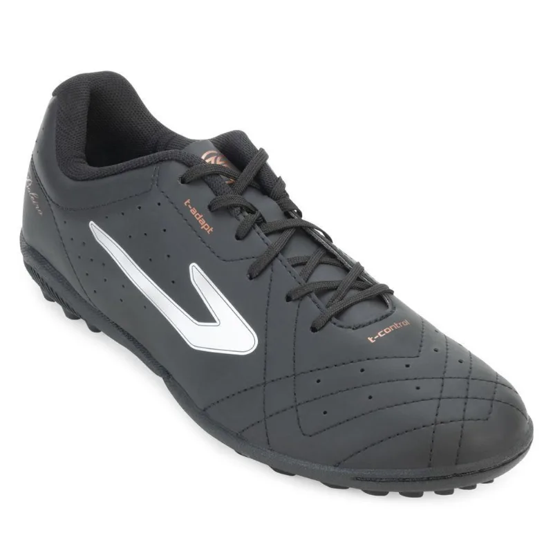 Chuteira Topper Society Top Boleiro V 39 / Preto/Branco