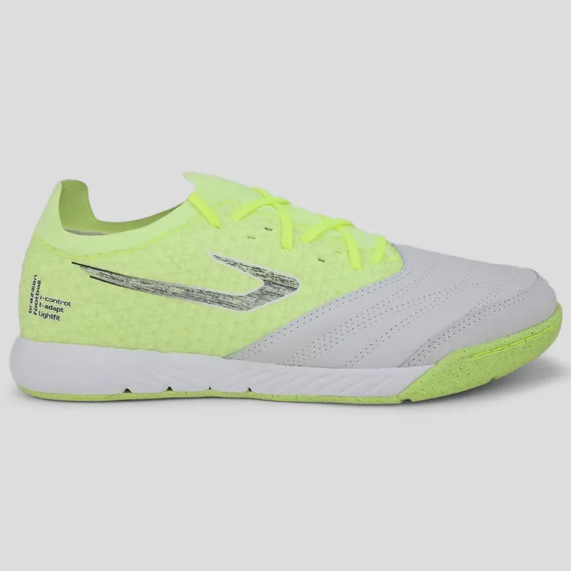 Chuteira Futsal Topper Dominator Fuse Unissex Amarelo