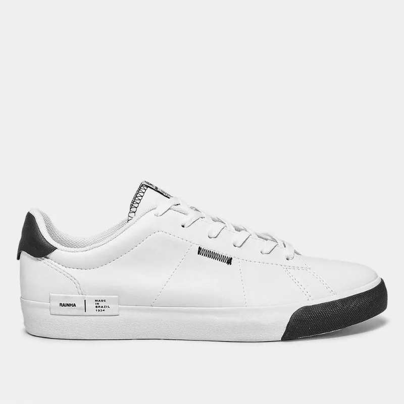 Tênis Rainha Soho Masculino - Masculino - Branco+Preto