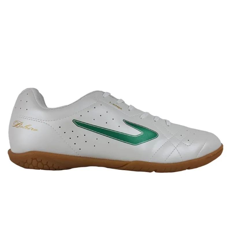 Chuteira Futsal Topper Boleiro Unissex 40 / Branco / Verde