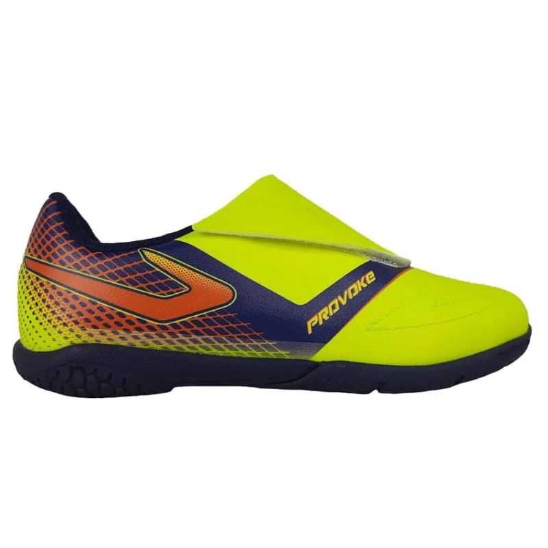 Chuteira Futsal Topper Provoke Infantil 36 / Amarelo / Azul