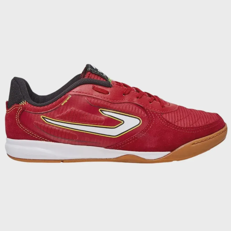 Chuteira Futsal Topper Letra 4 Unissex Vermelho