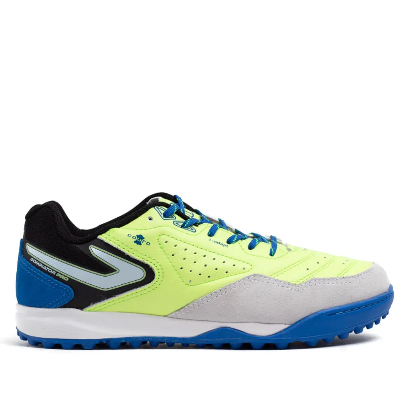 Chuteira Society Topper Dominator Pro V Verde/azul - 39