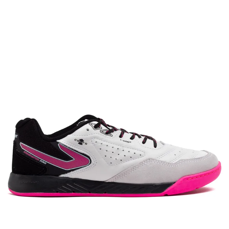 Chuteira Futsal Topper Dominator Pro V Branco/pink - 42