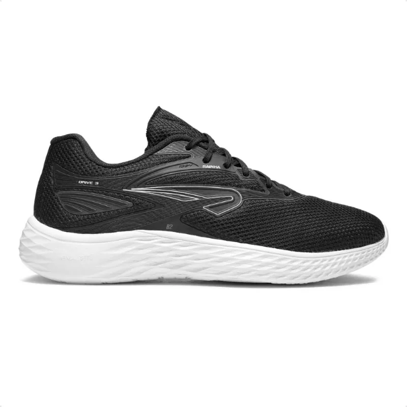 Tênis Rainha Drive III Masculino 43 / Preto / Branco