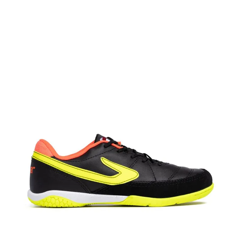 Chuteira Futsal Infantil Topper Titanium X Preto/amarelo - 31