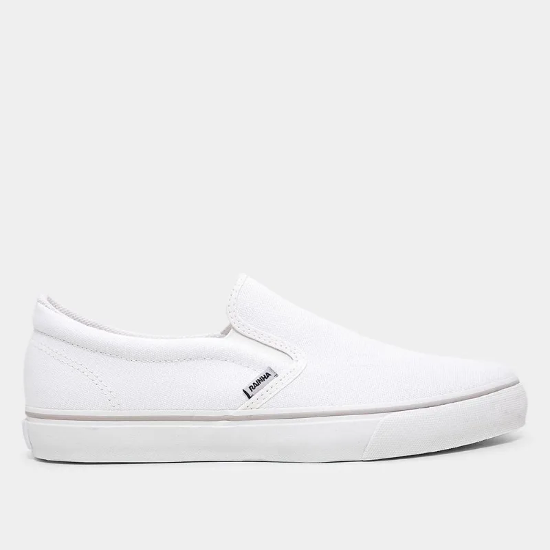 Tênis Rainha Iate IV - Masculino - Branco+Cinza