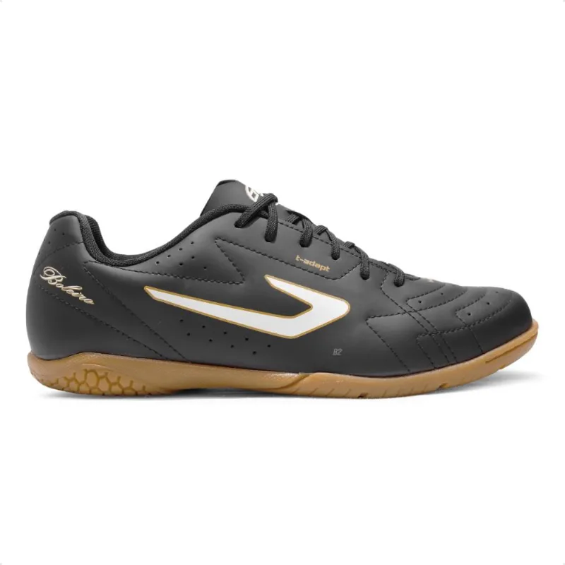 Chuteira Futsal Topper Boleiro VI Masculino 40 / Preto / Branco