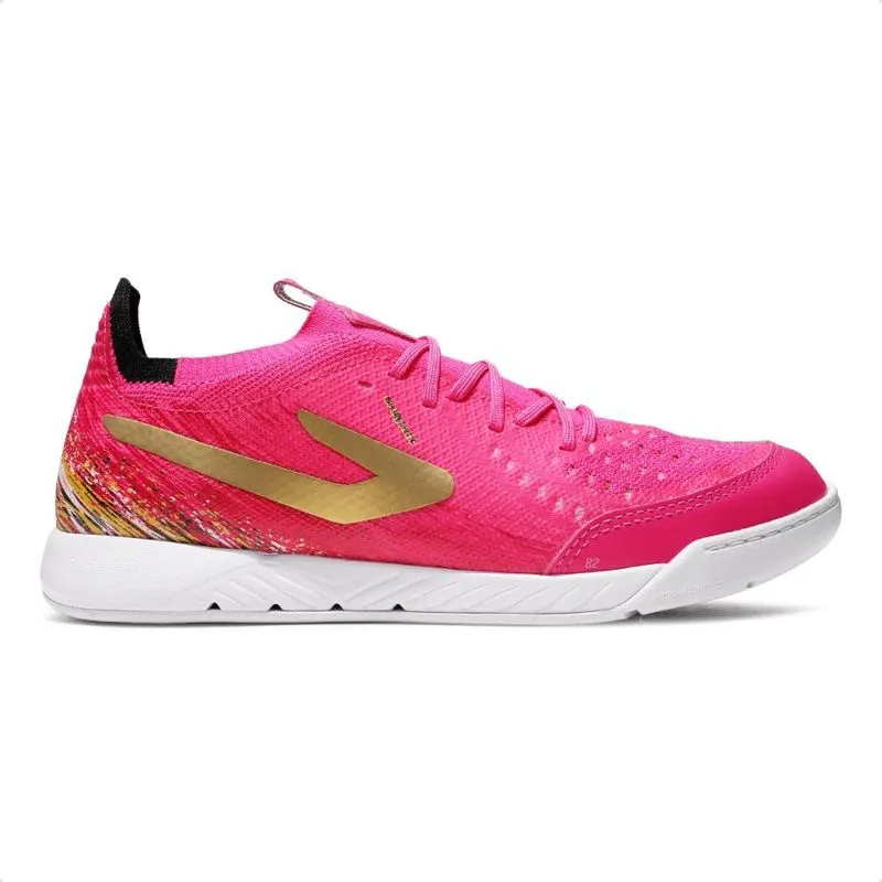 Chuteira Futsal Topper Dominator Fuse II Keeper Masculina 38 / rosa