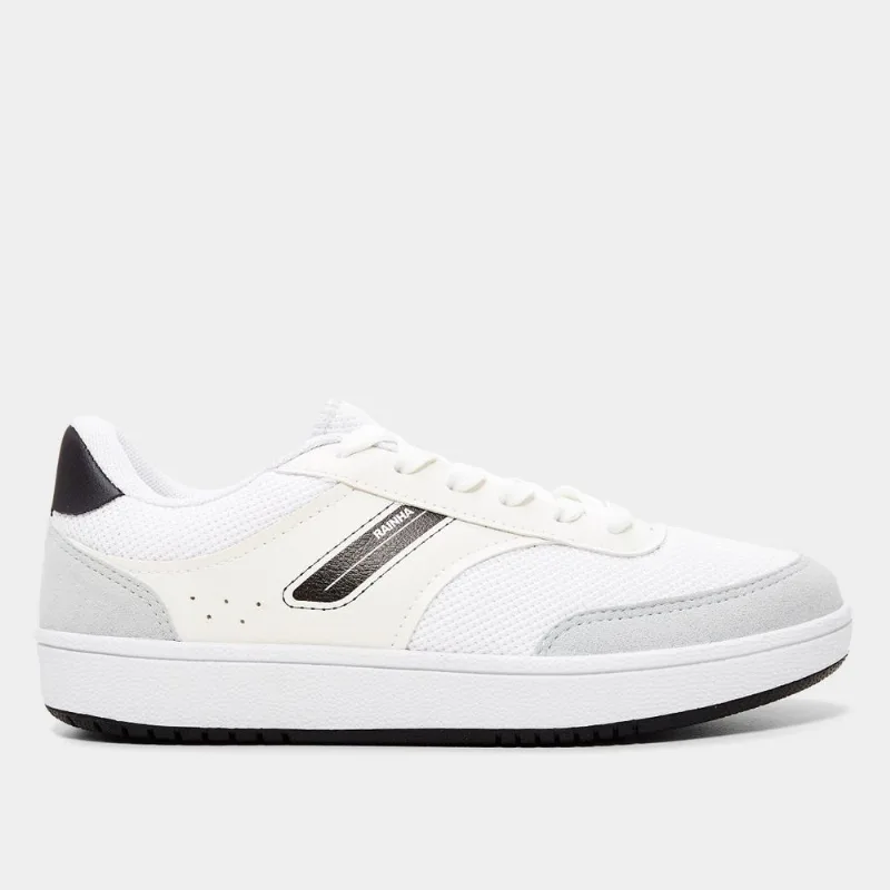 Tênis Rainha Castle III Feminino - Feminino - Branco+Preto