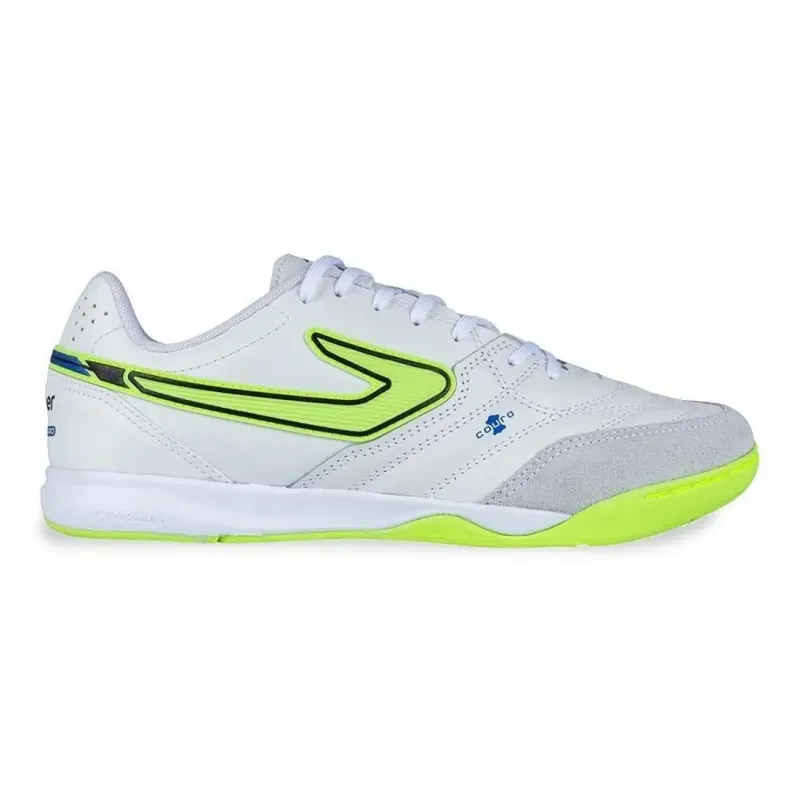 Chuteira De Futsal Topper Maestro Pro V Masculina Branca 38