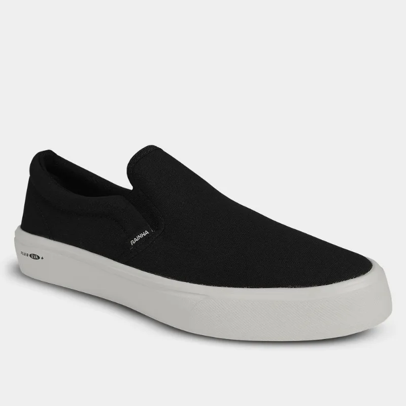 Tênis Rainha Iate Confort Feminino - Unissex - Preto+Bege