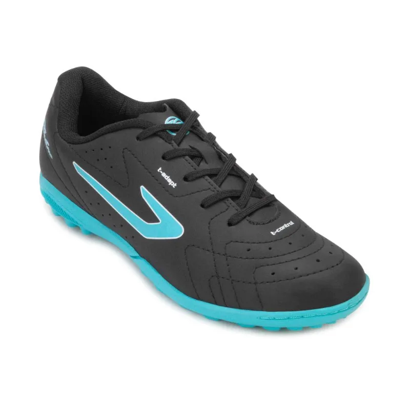Chuteira Topper PA Society Boleiro VI Infantil 34 / Preto/Azul
