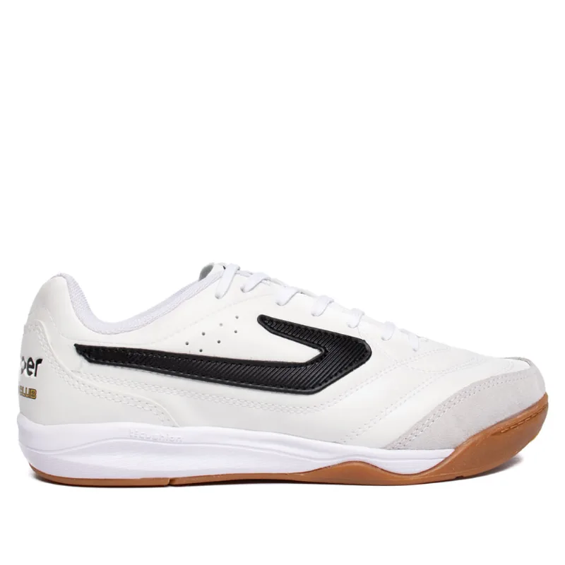 Chuteira Masculina Topper Maestro Club Vi Branco/Preto - 44