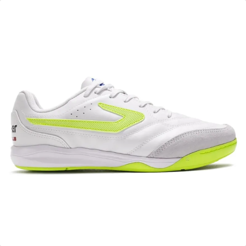 Chuteira Futsal Topper Maestro Club VI Unissex 39 / Branco / Verde