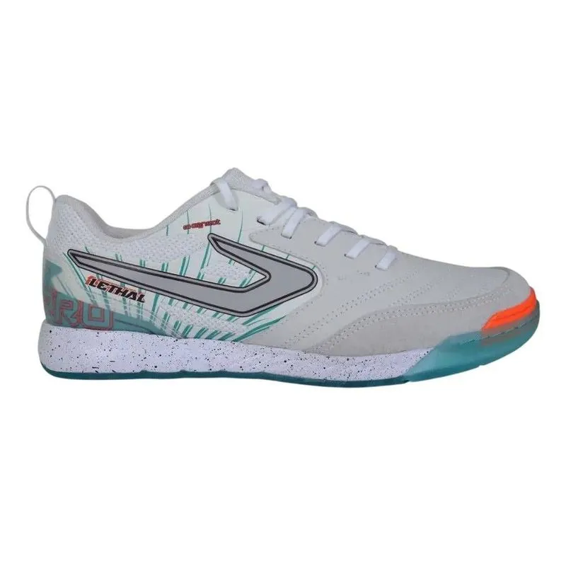 Chuteira Topper Futsal Lethal Masculina TP08530002 44 / BRANCO-AZUL