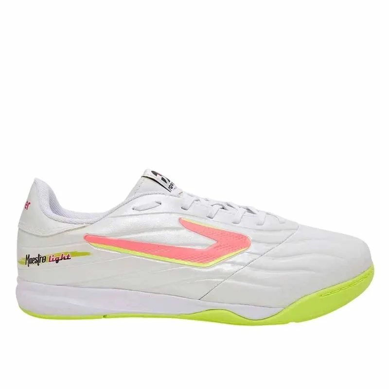Chuteira Futsal Topper Maestro Light Masculina TP08040005 39 / BRANCO-ROSA