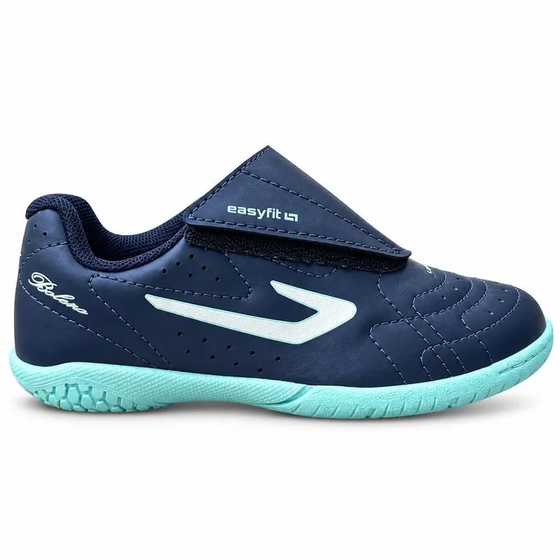 Chuteira Topper Futsal Boleiro Velcro Infantil Masculino