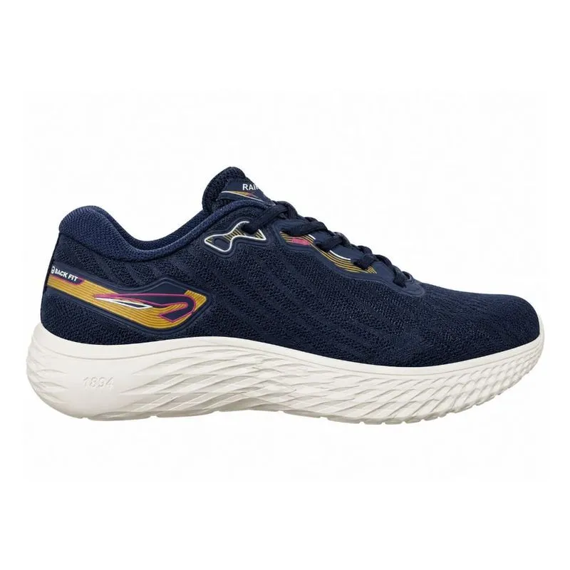 Tênis Corrida Feminino N°37 Rainha Wave Azul Marinho E Dourado (MP)