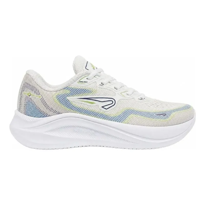 Tênis Corrida Feminino N°36 Rainha Galaxy Branco E Azul (MP)