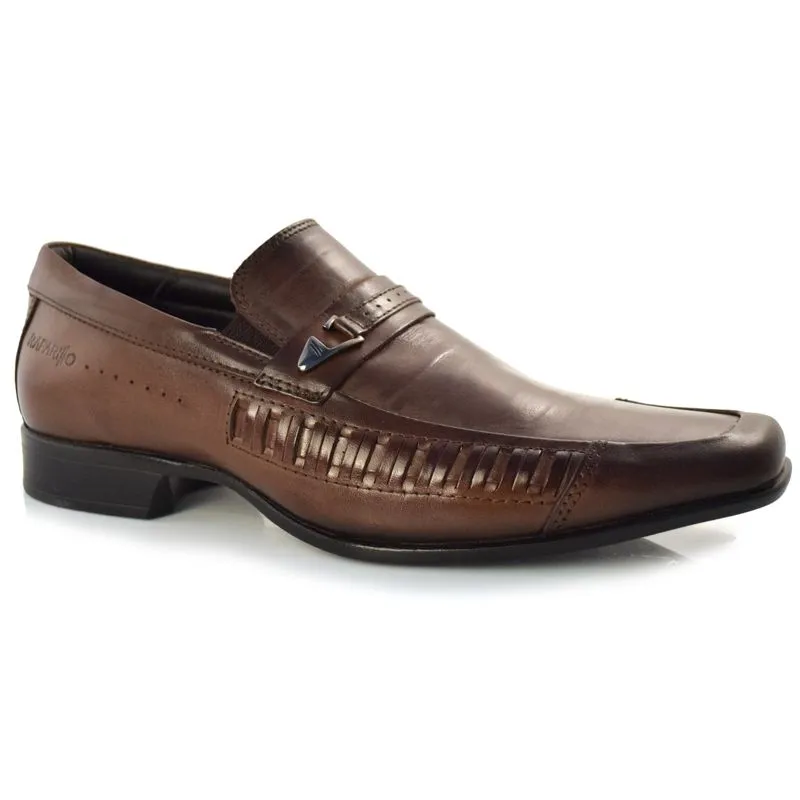 Sapato Social Masculino de Couro Rafarillo Las Vegas Marrom 79438 40