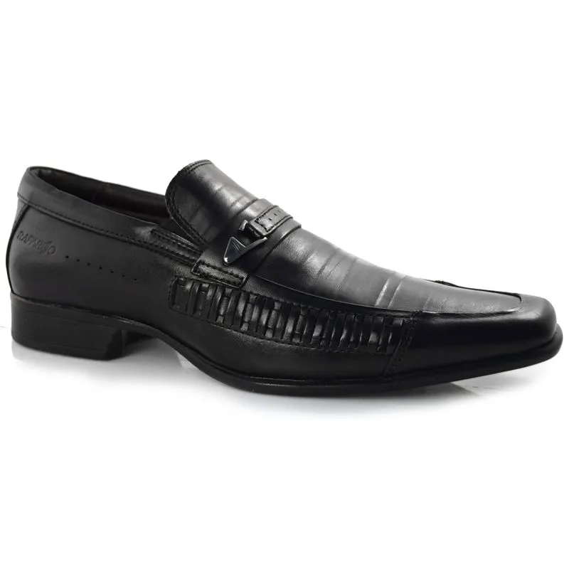 Sapato Social Masculino de Couro Rafarillo Las Vegas Preto 79438 42
