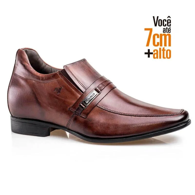 Sapato Masculino Aumenta Altura Rafarillo Vegas Alth - 3257-00-mogno-40