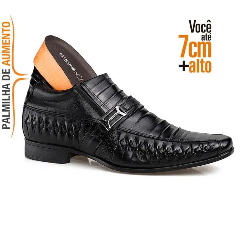 Sapato Social Couro Rafarillo Masculino Tresse Dia a Dia