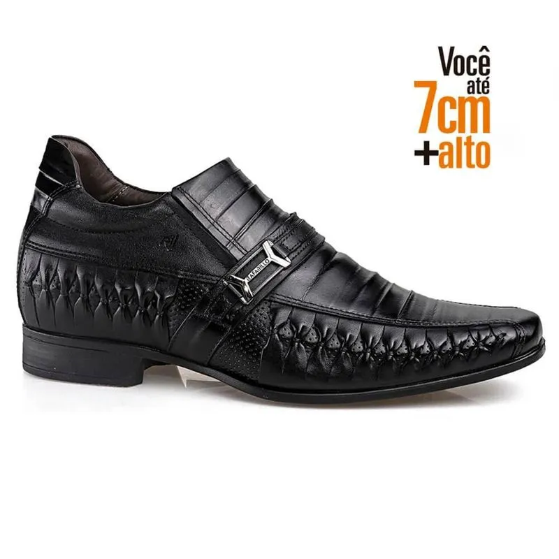 Sapato Social Couro Rafarillo Masculino Tresse Dia a Dia