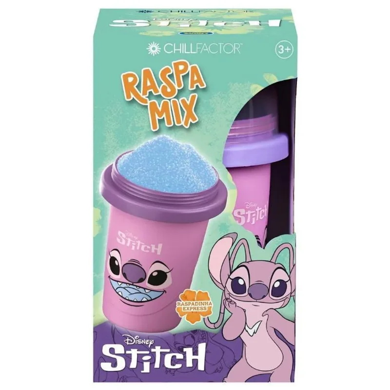 Copo Raspa Mix Rosa Disney Do Stitch Chill Factor Sunny 4661