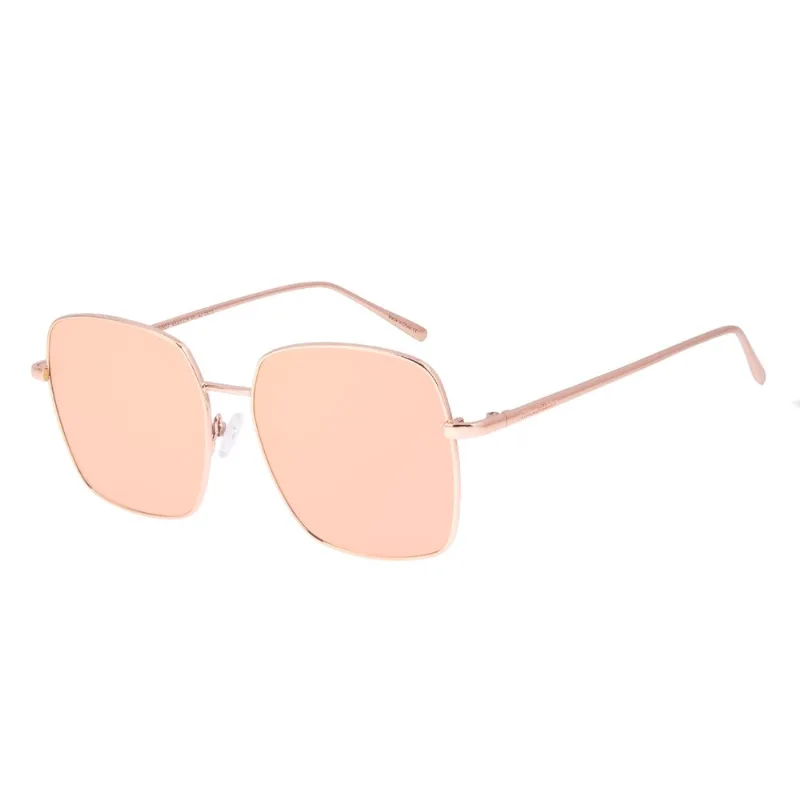 Óculos de Sol Feminino Chilli Beans Quadrado Banhado a Ouro Rosé OC.MT.3007.9595 M