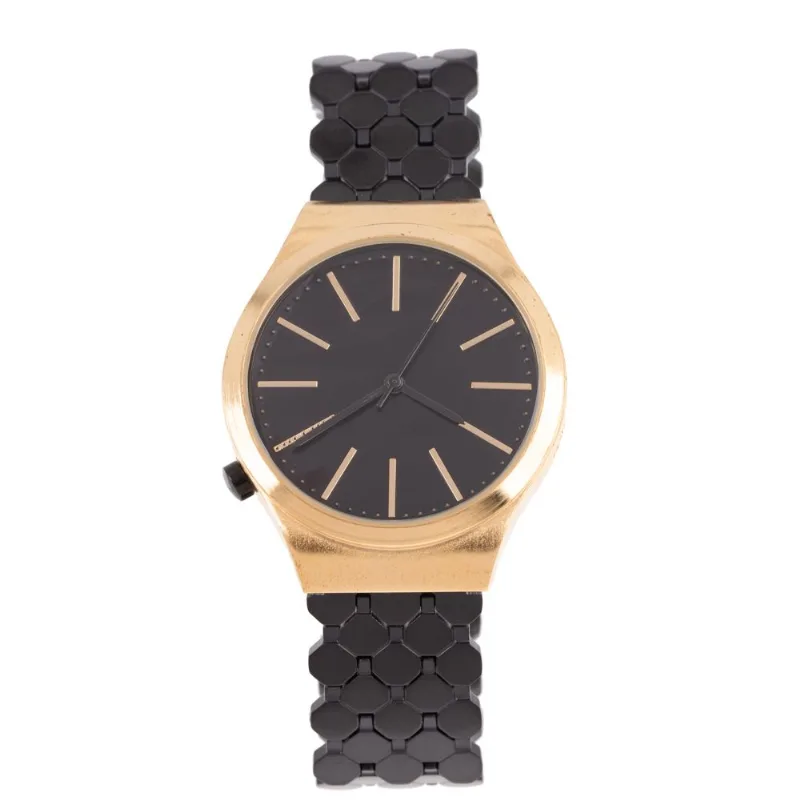 Relógio Analógico Feminino Infinity Metal Preto RE.MT.1182.0101 M