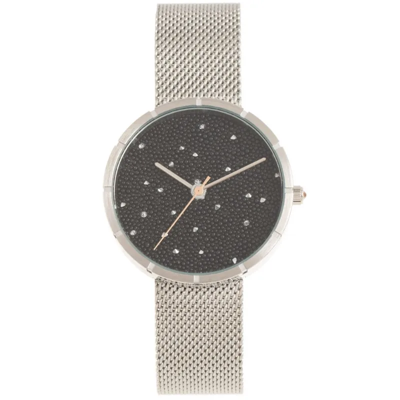 Relógio Analógico Feminino Chilli Beans Crystal Metal Brilho Prata RE.MT.1212.0107 M