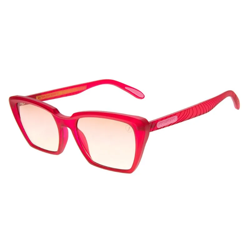 Óculos de Sol Feminino Street Sports Cat Vermelho OC.CL.3738.5716 M