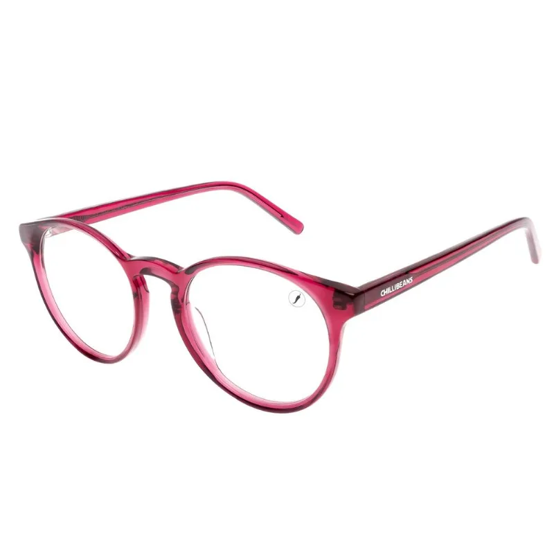 Armação Para Óculos de Grau Feminino Chilli Beans Acetato Rosa LV.AC.0835.1313 M