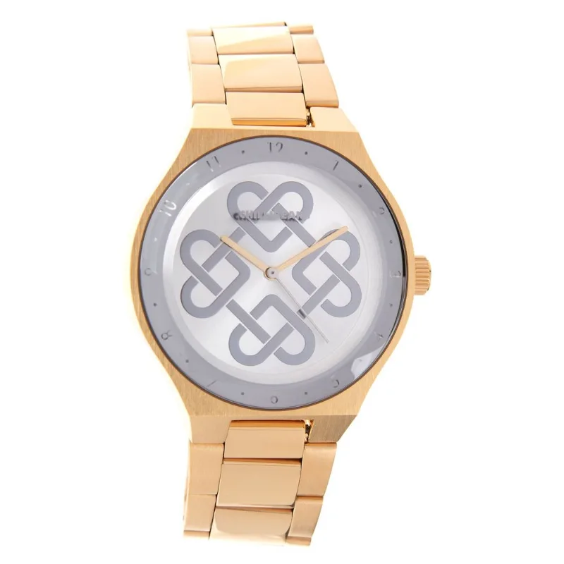 Relógio Analógico Feminino Chilli Beans Coração Metal Dourado RE.MT.1503.0721 G