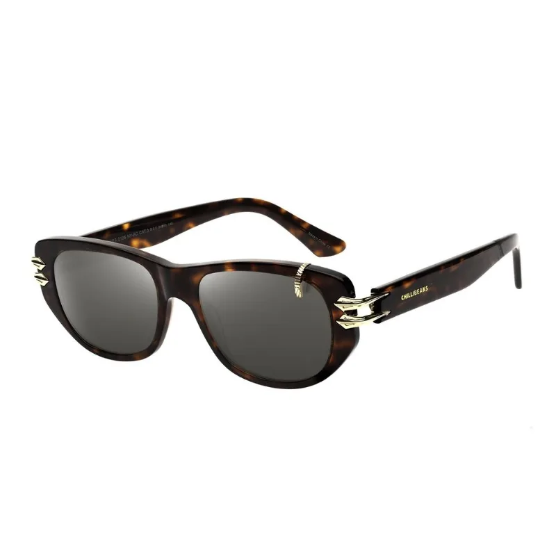 Óculos de Sol Feminino Marvel CCXP 22 Quadrado Clássico Dourado OC.CL.3885.2106 M