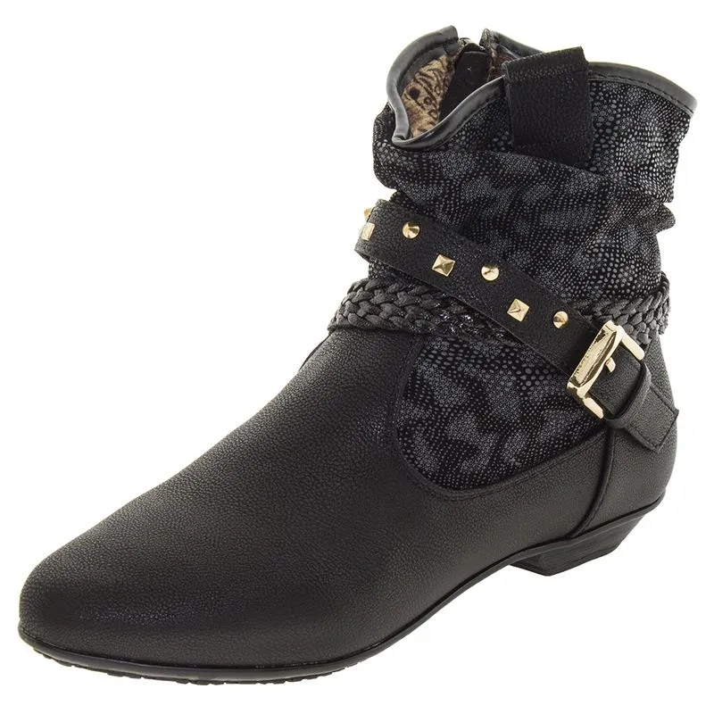 Bota Infantil Feminina Mooncity - 79701 PRETO 29