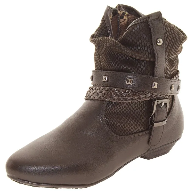 Bota Infantil Feminina Mooncity - 79702 CAFÉ 29