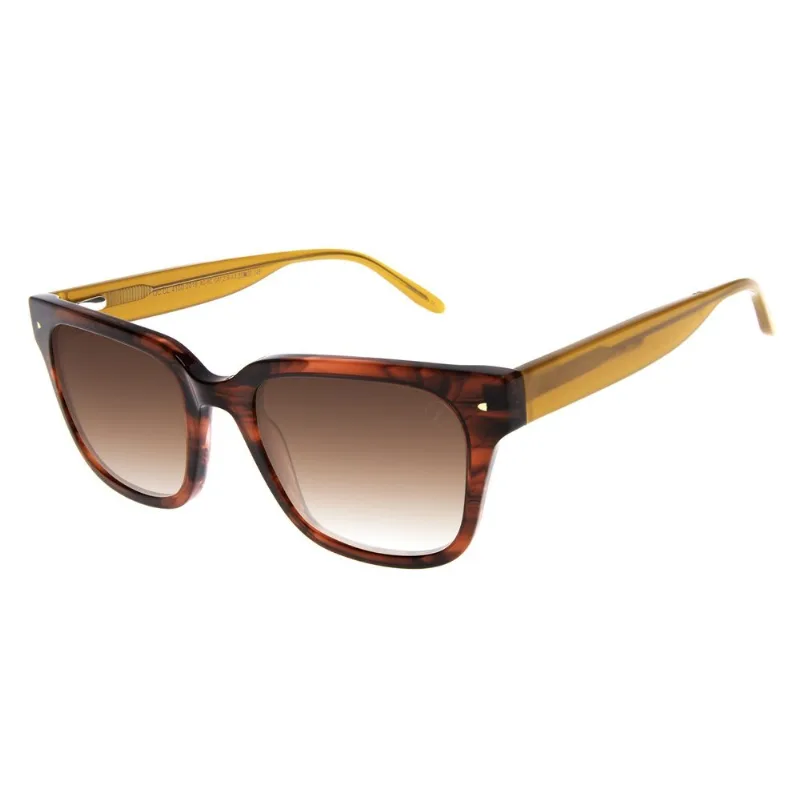Óculos de Sol Feminino Ótica Chilli Beans Quadrado Casual Vermelho OC.CL.4100.2016 M