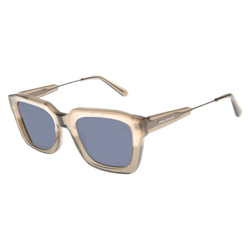Óculos de Sol Feminino Chilli Beans Quadrado Marrom OC.CL.4249.0202 M