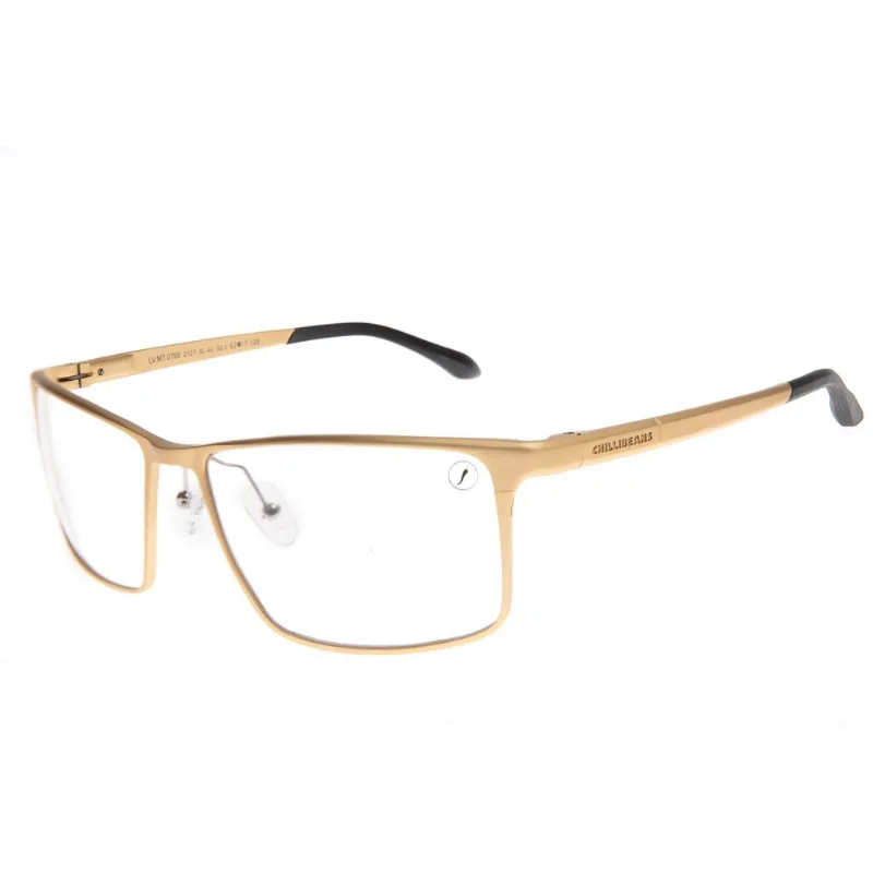 Armação Para Óculos De Grau Masculino Chilli Beans Quadrado Dourado LV.MT.0765.2121 M
