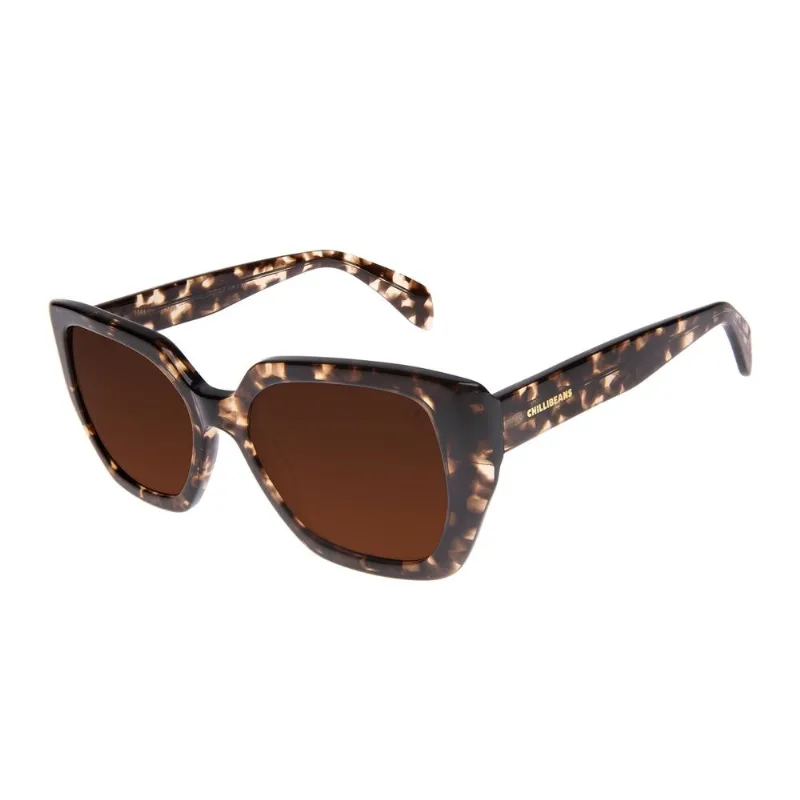 Óculos de Sol Masculino Chilli Beans Quadrado Tartaruga OC.CL.4336.0206 M