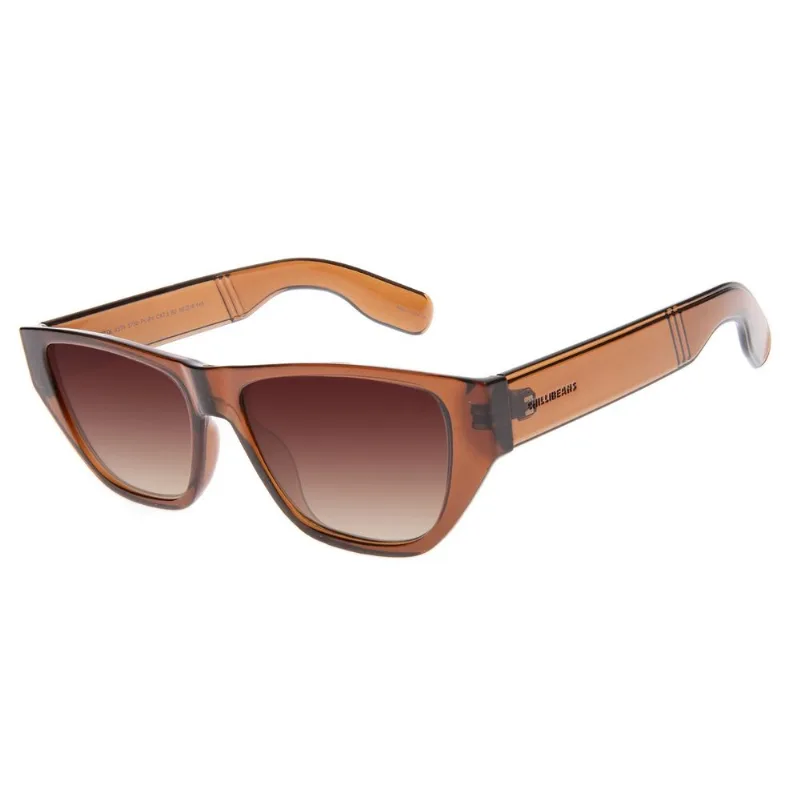 Óculos de Sol Feminino Chilli Beans Gatinho Narrow Marrom OC.CL.4339.5730 M