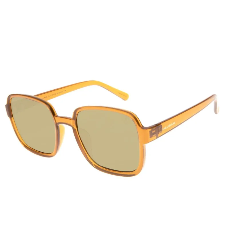 Óculos de Sol Feminino Chilli Beans Fashion Quadrado Caramelo OC.CL.4349.1503 M